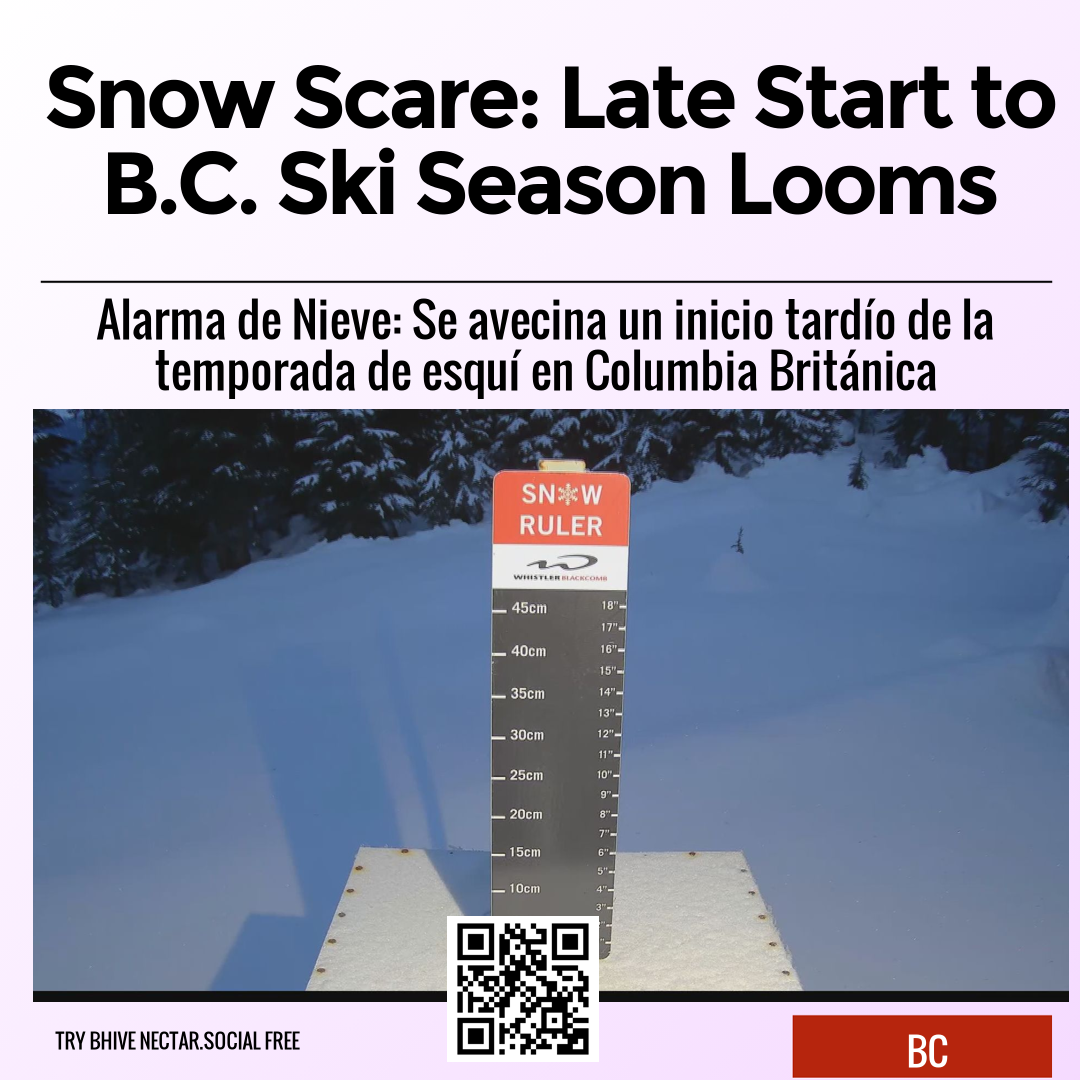 Snow Scare: Late Start to B.C. Ski Season Looms