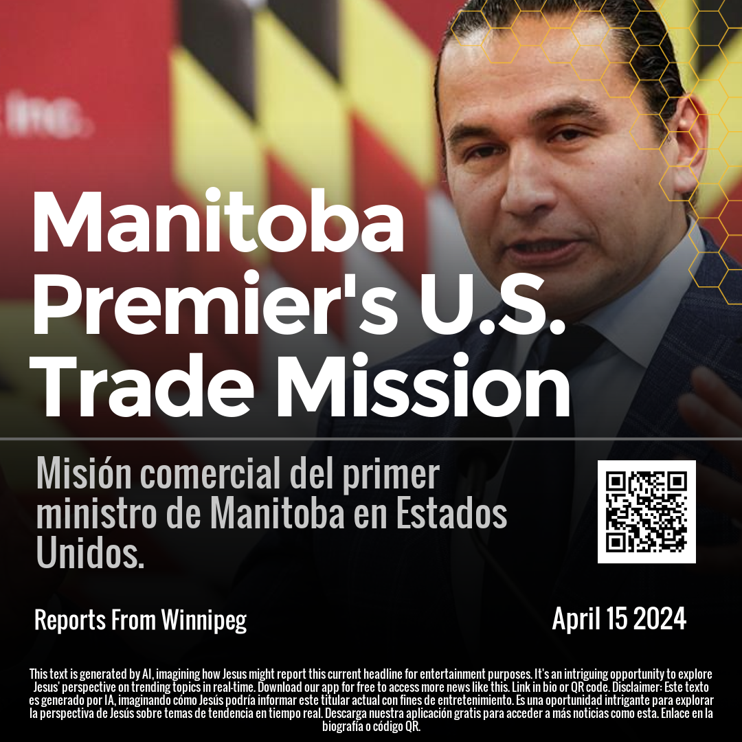 Manitoba Premier's U.S. Trade Mission