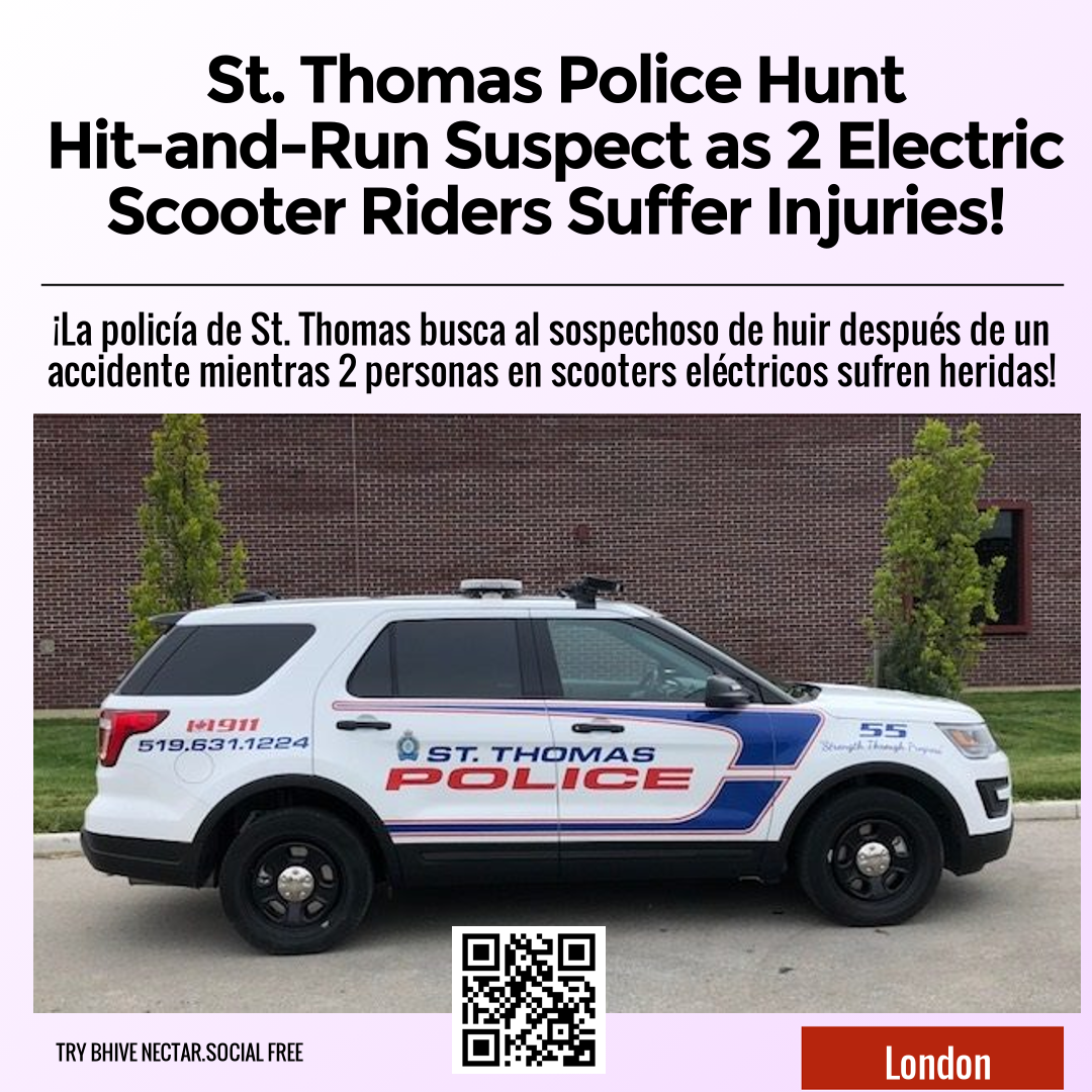 St. Thomas Police Hunt Hit-and-Run Suspect as 2 Electric Scooter Riders Suffer Injuries!