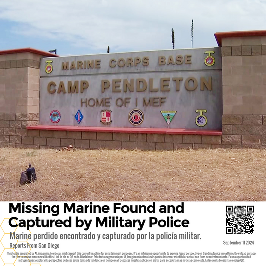 Missing Marine Found and Captured by Military Police