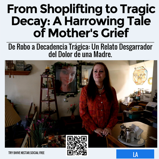 From Shoplifting to Tragic Decay: A Harrowing Tale of Mother's Grief