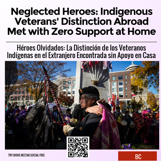 Neglected Heroes: Indigenous Veterans' Distinction Abroad Met with Zero Support at Home