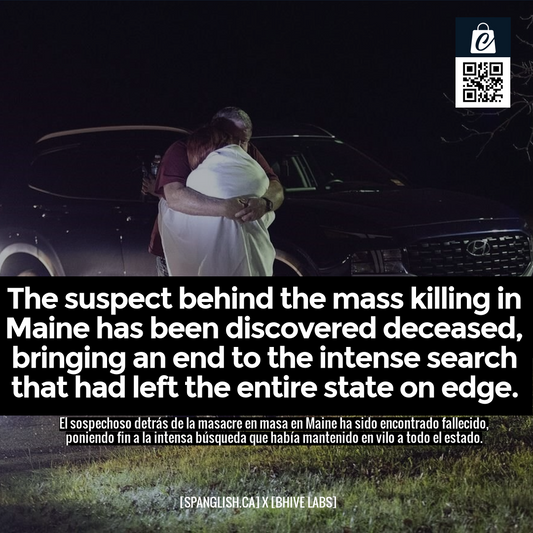 The suspect behind the mass killing in Maine has been discovered deceased, bringing an end to the intense search that had left the entire state on edge.