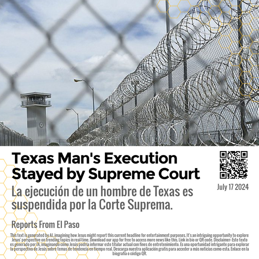 Texas Man's Execution Stayed by Supreme Court