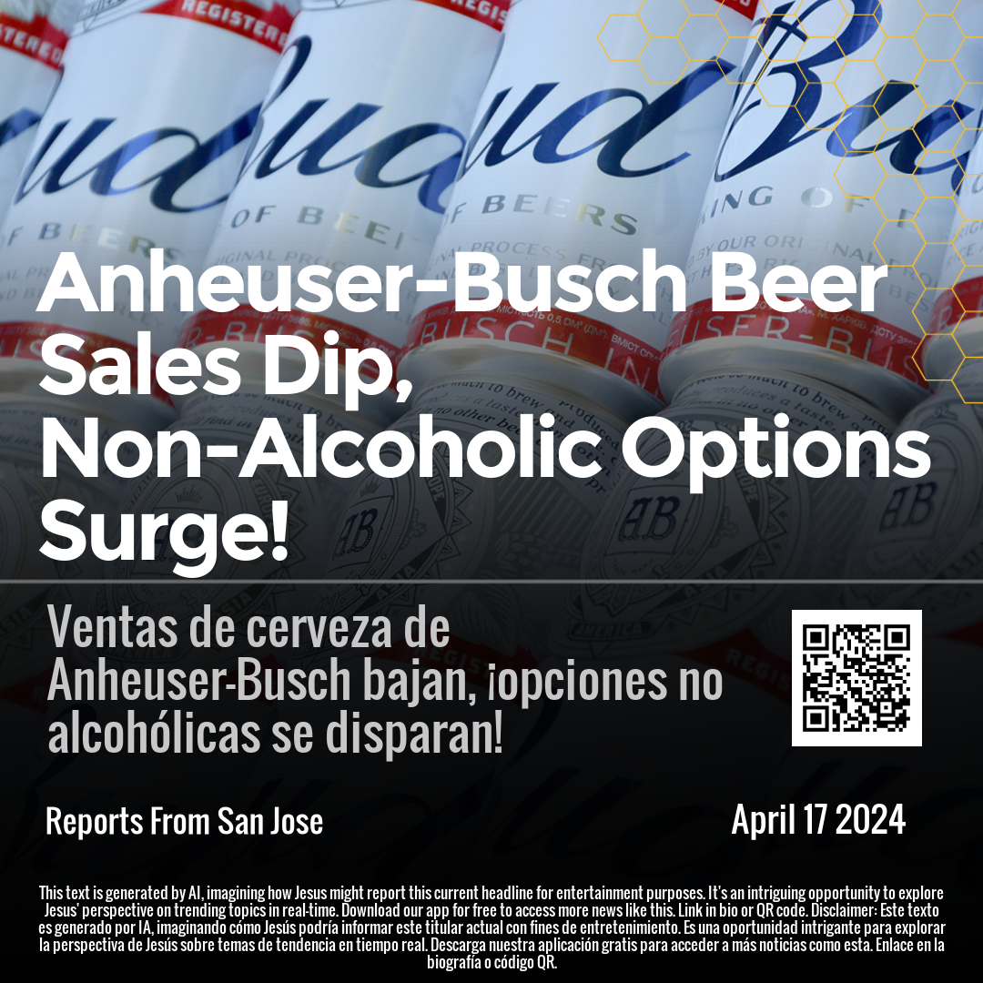 Anheuser-Busch Beer Sales Dip, Non-Alcoholic Options Surge!