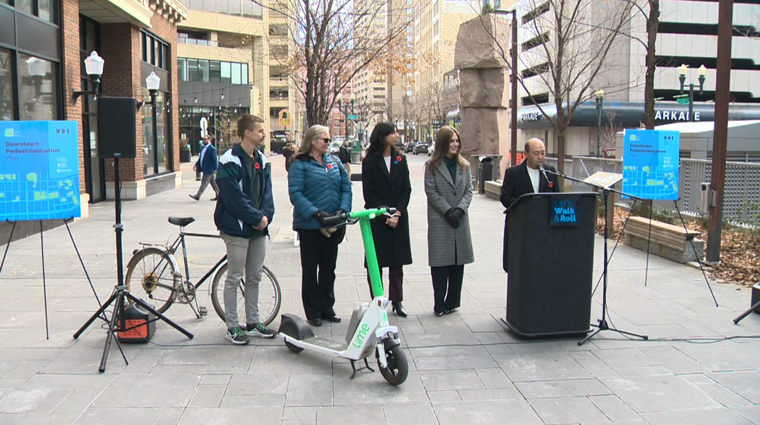 Revving Up Edmonton's Downtown: Uniting for Pedestrians & Cyclists!