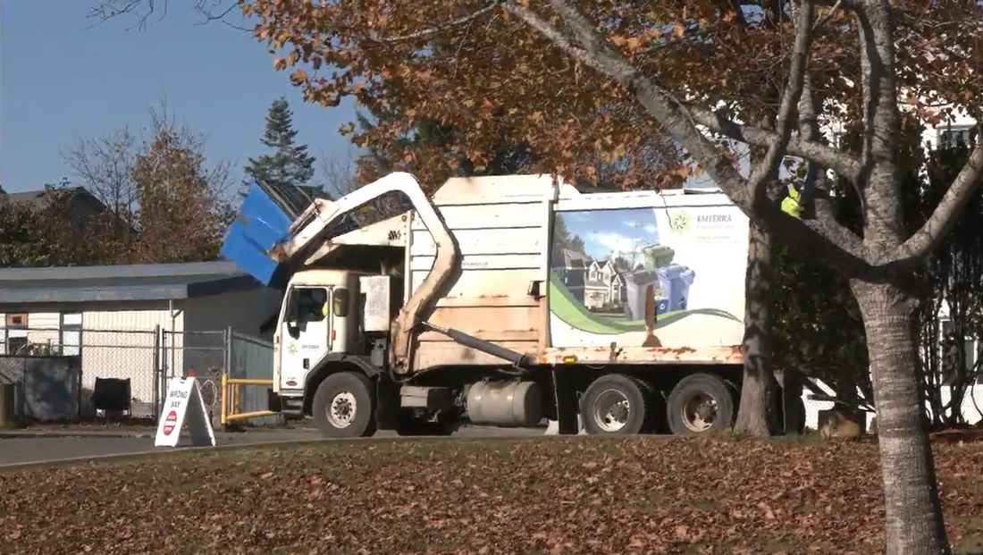 Terrifying Mishap: Man and Dog Hurt while Seeking Refuge in Dumpster Scooped by Truck in BC