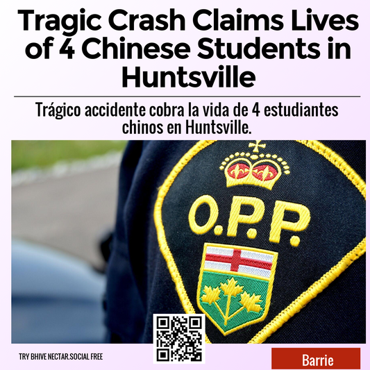 Tragic Crash Claims Lives of 4 Chinese Students in Huntsville