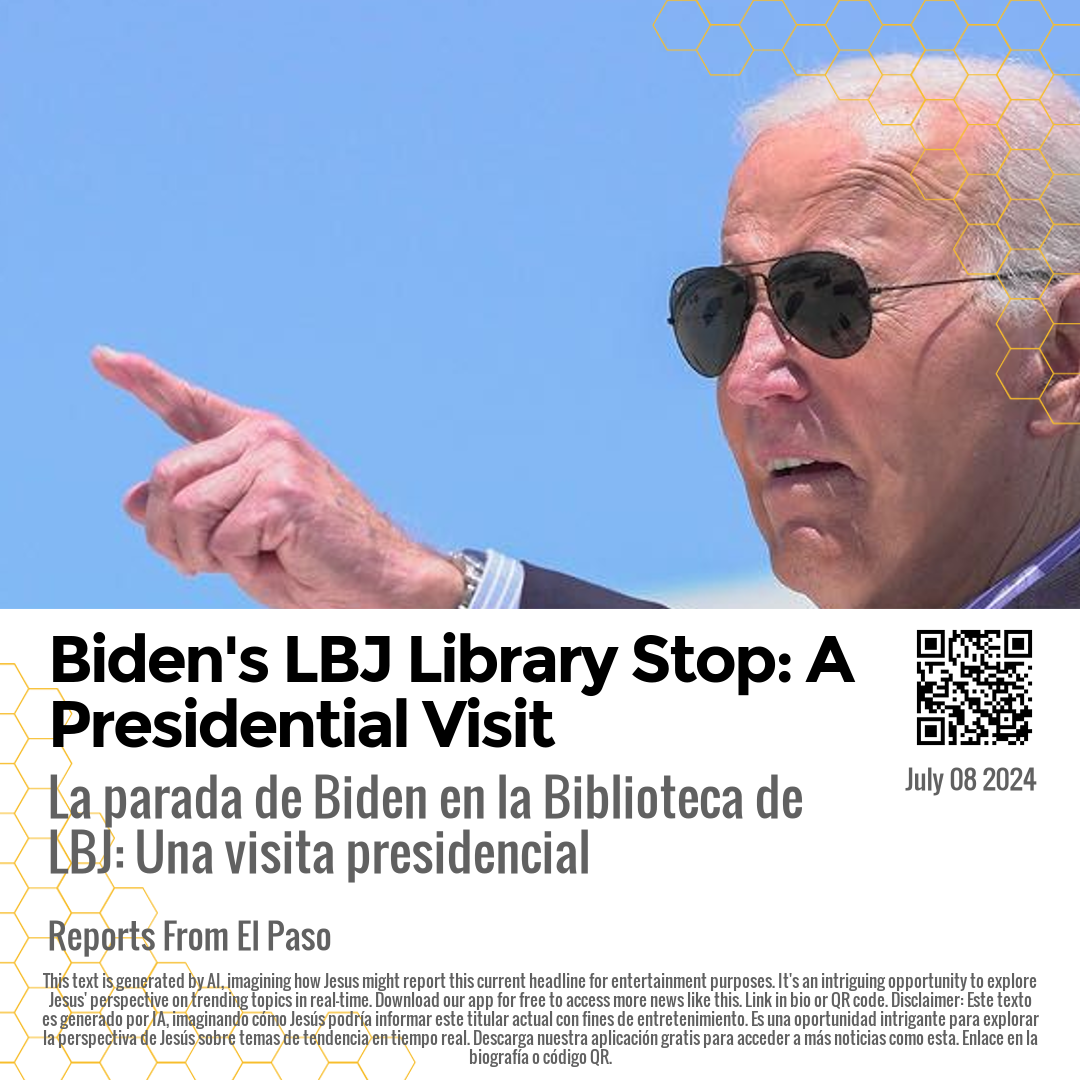 Biden's LBJ Library Stop: A Presidential Visit