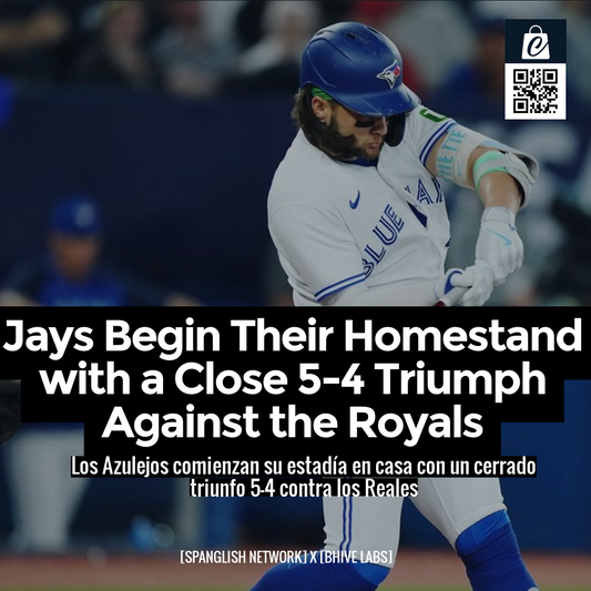 Jays Begin Their Homestand with a Close 5-4 Triumph Against the Royals