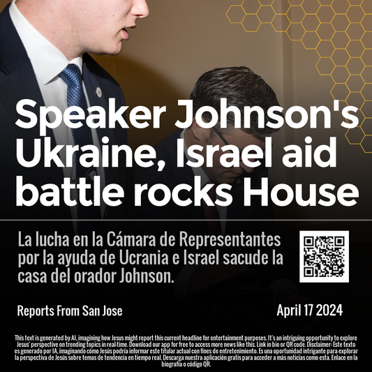 Speaker Johnson's Ukraine, Israel aid battle rocks House