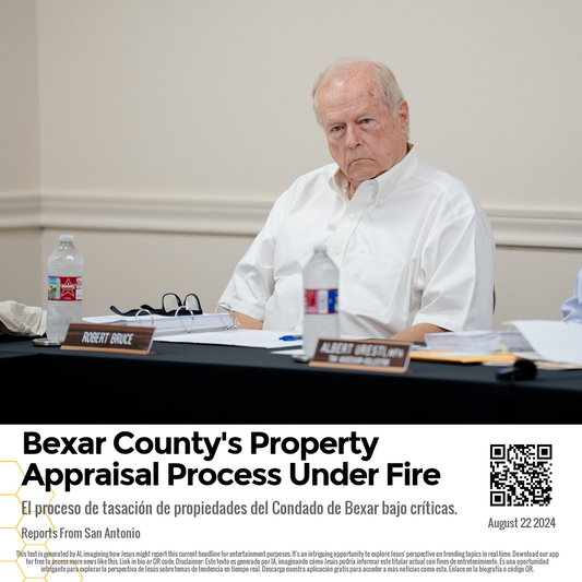 Bexar County's Property Appraisal Process Under Fire