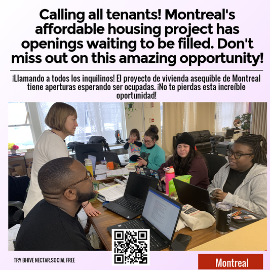 Calling all tenants! Montreal's affordable housing project has openings waiting to be filled. Don't miss out on this amazing opportunity!