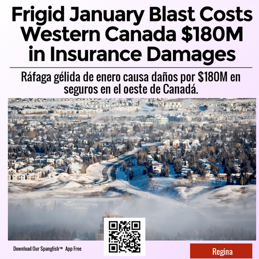 Frigid January Blast Costs Western Canada $180M in Insurance Damages