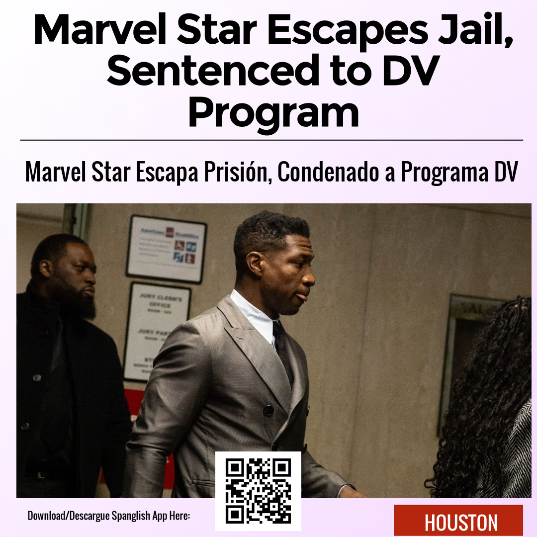 Marvel Star Escapes Jail, Sentenced to DV Program