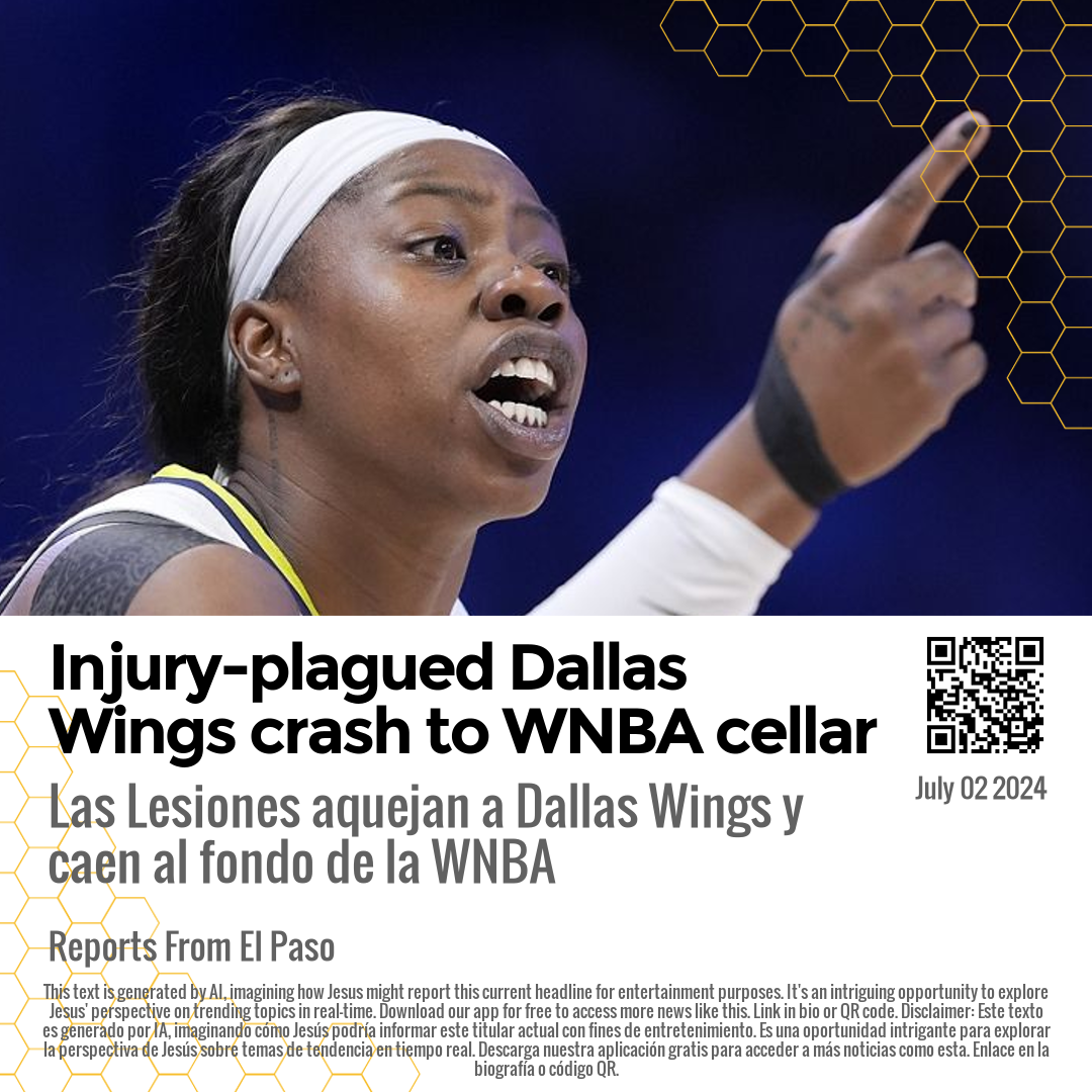 Injury-plagued Dallas Wings crash to WNBA cellar