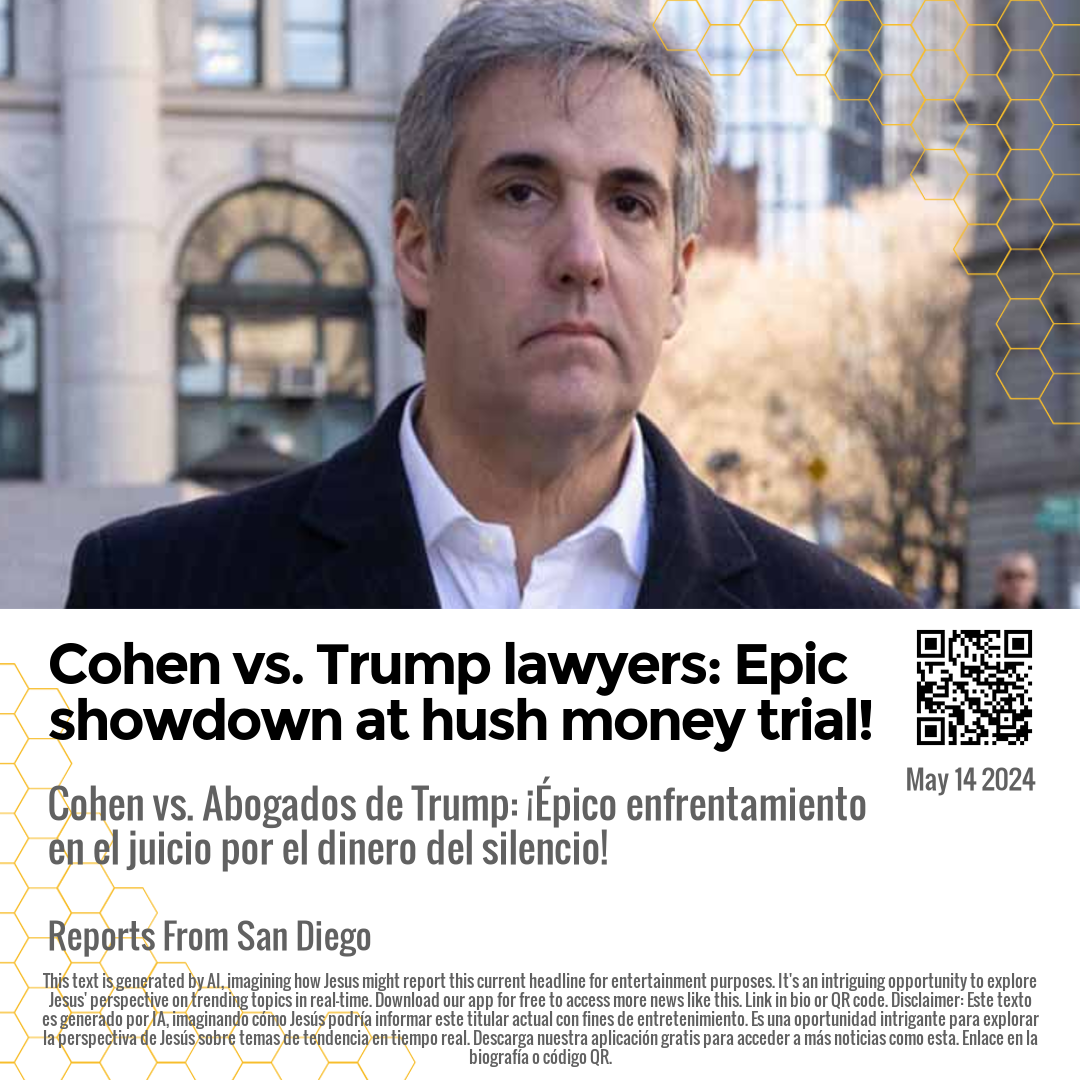 Cohen vs. Trump lawyers: Epic showdown at hush money trial!