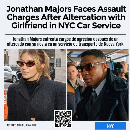 Jonathan Majors Faces Assault Charges After Altercation with Girlfriend in NYC Car Service