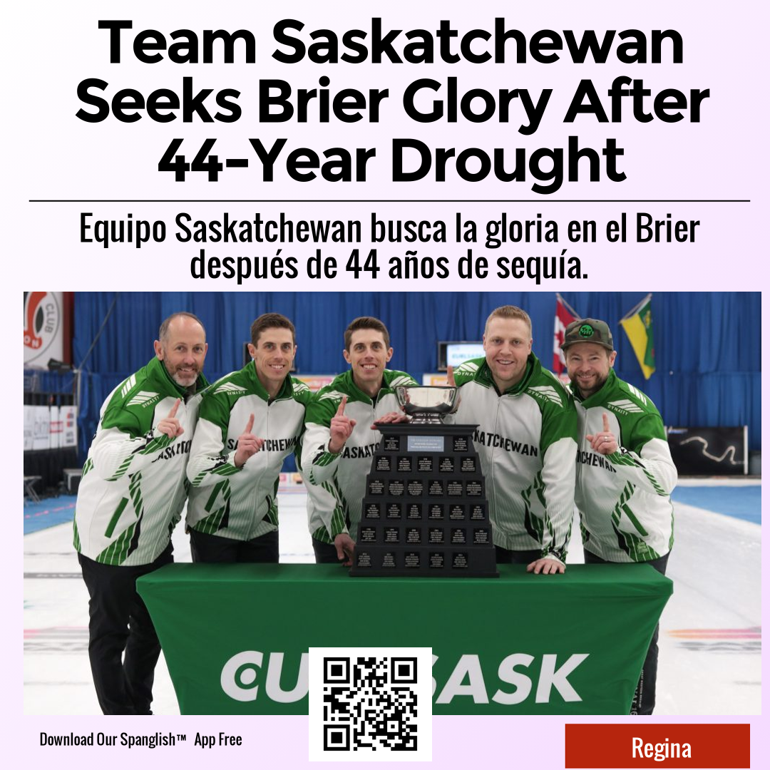 Team Saskatchewan Seeks Brier Glory After 44-Year Drought