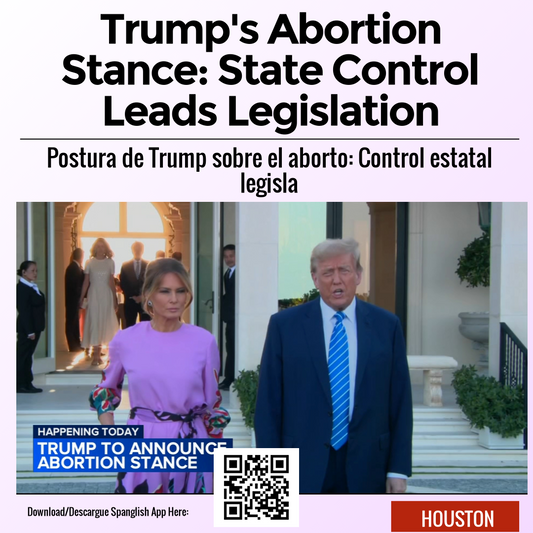 Trump's Abortion Stance: State Control Leads Legislation