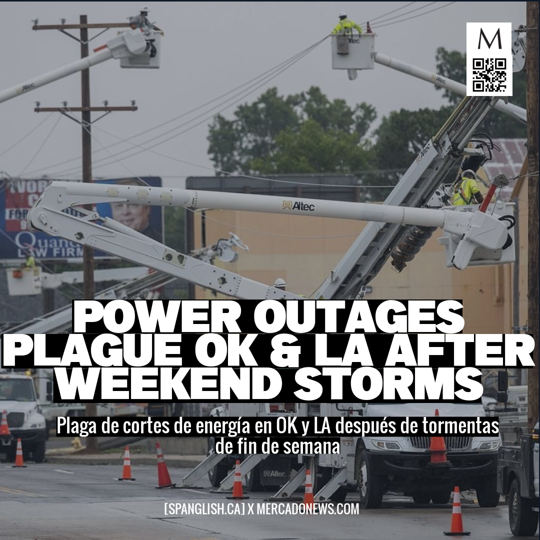 Power Outages Plague OK & LA After Weekend Storms