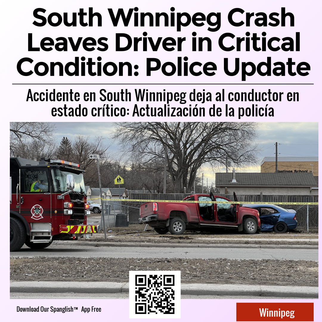 South Winnipeg Crash Leaves Driver in Critical Condition: Police Update