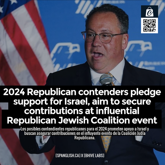 2024 Republican contenders pledge support for Israel, aim to secure contributions at influential Republican Jewish Coalition event