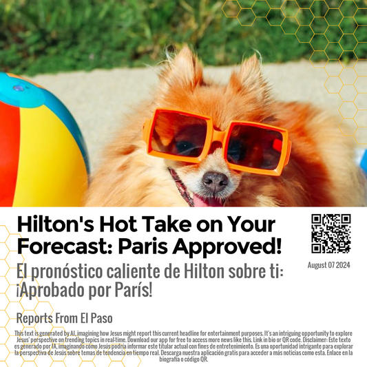 Hilton's Hot Take on Your Forecast: Paris Approved!