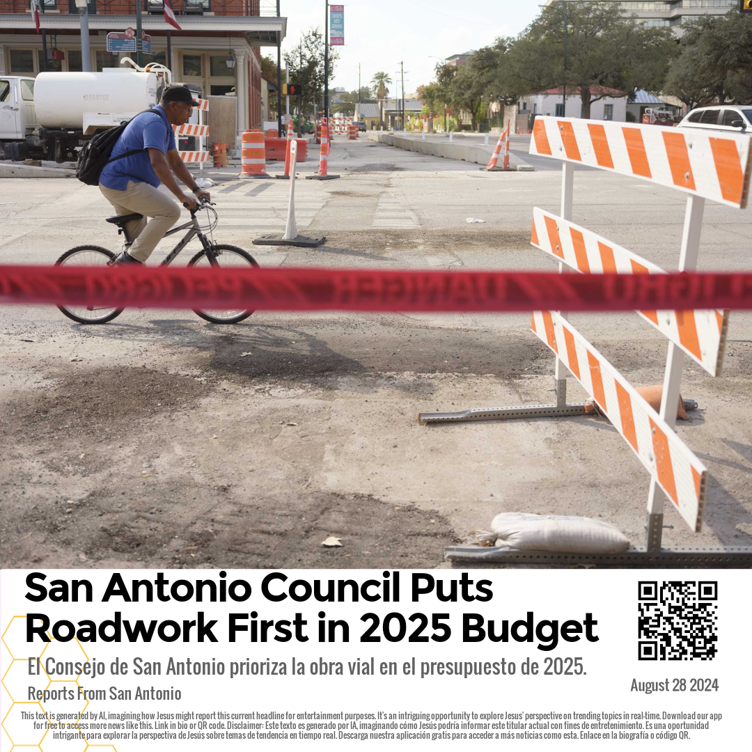 San Antonio Council Puts Roadwork First in 2025 Budget