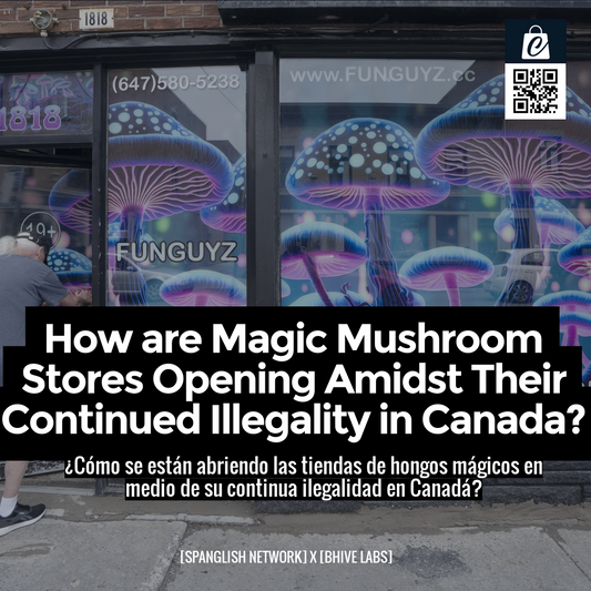 How are Magic Mushroom Stores Opening Amidst Their Continued Illegality in Canada?