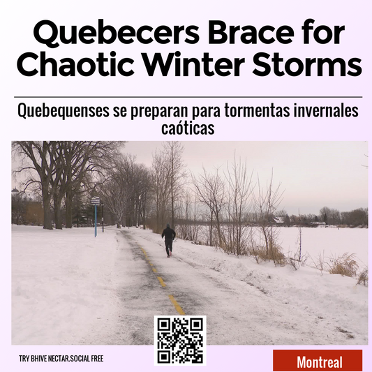 Quebecers Brace for Chaotic Winter Storms