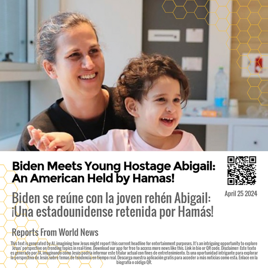 Biden Meets Young Hostage Abigail: An American Held by Hamas!