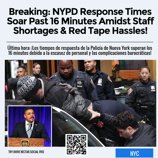 Breaking: NYPD Response Times Soar Past 16 Minutes Amidst Staff Shortages & Red Tape Hassles!