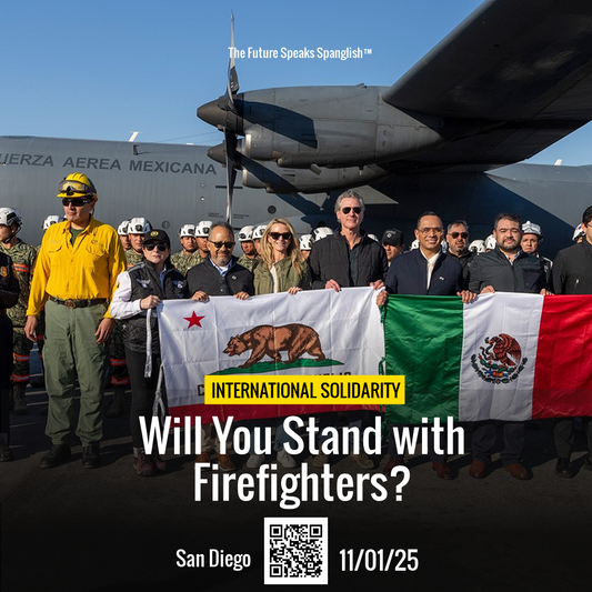 Firefighters from Mexico Unite Against California Wildfires!