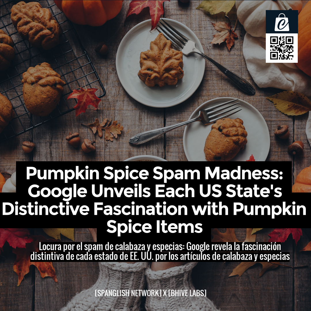 Pumpkin Spice Spam Madness: Google Unveils Each US State's Distinctive Fascination with Pumpkin Spice Items