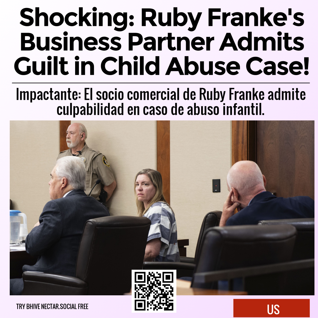 Shocking: Ruby Franke's Business Partner Admits Guilt in Child Abuse Case!