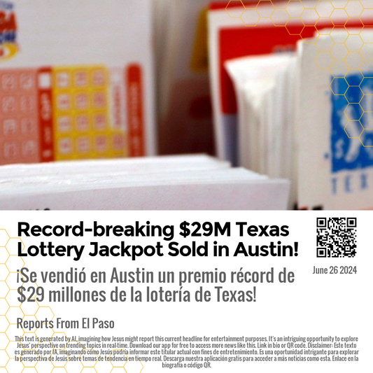 Record-breaking $29M Texas Lottery Jackpot Sold in Austin!