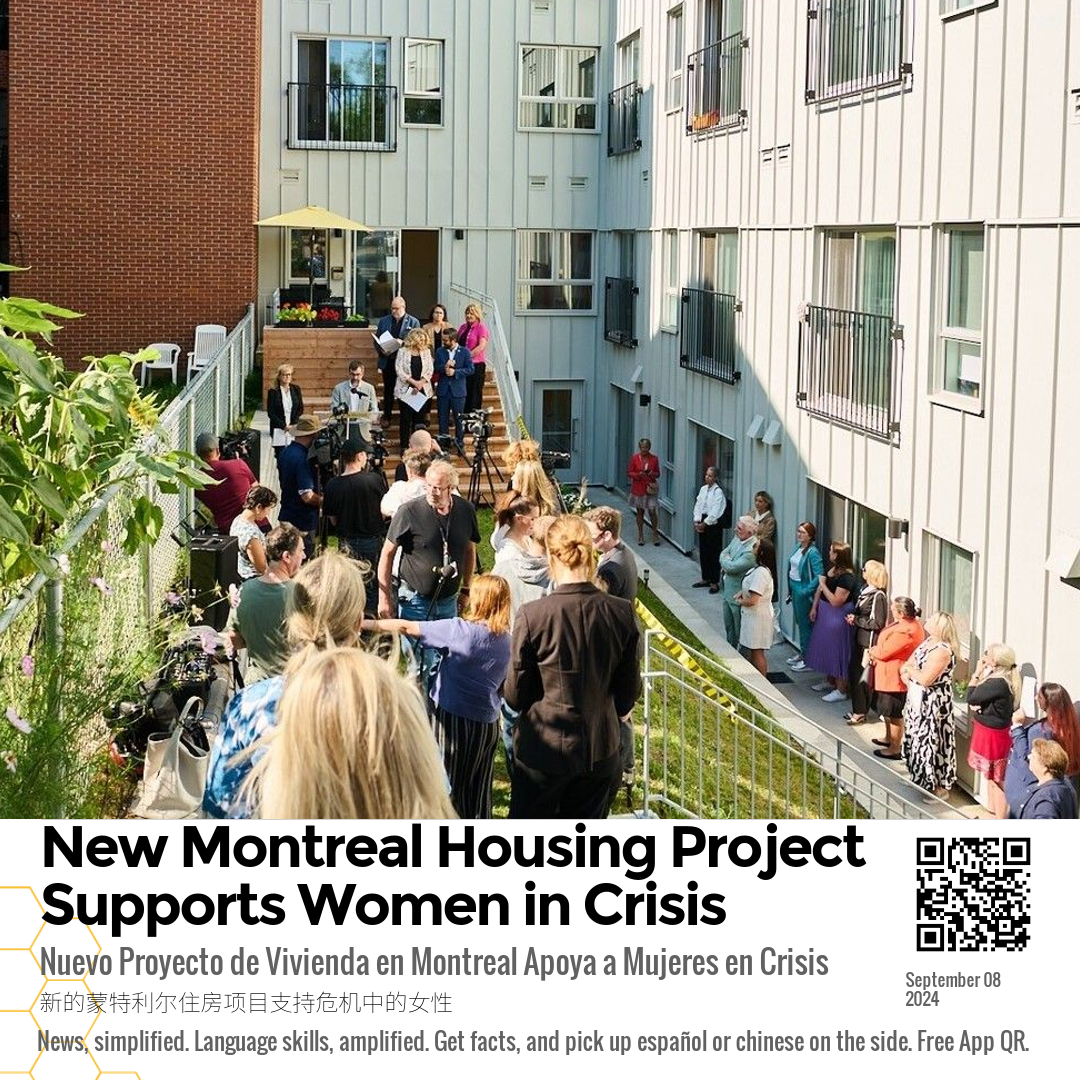 New Montreal Housing Project Supports Women in Crisis