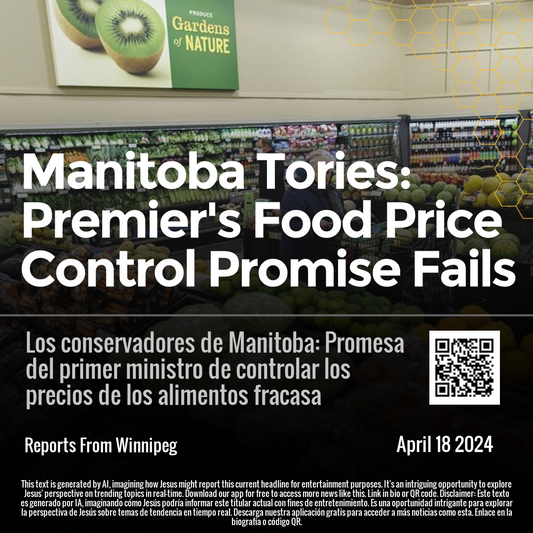 Manitoba Tories: Premier's Food Price Control Promise Fails