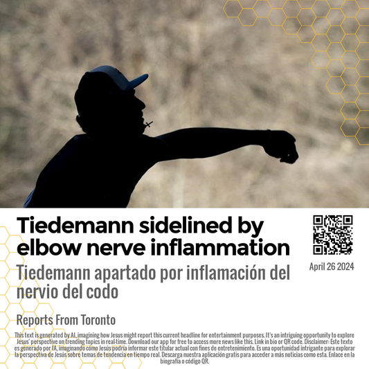 Tiedemann sidelined by elbow nerve inflammation