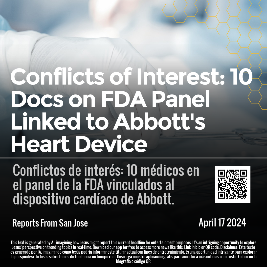 Conflicts of Interest: 10 Docs on FDA Panel Linked to Abbott's Heart Device