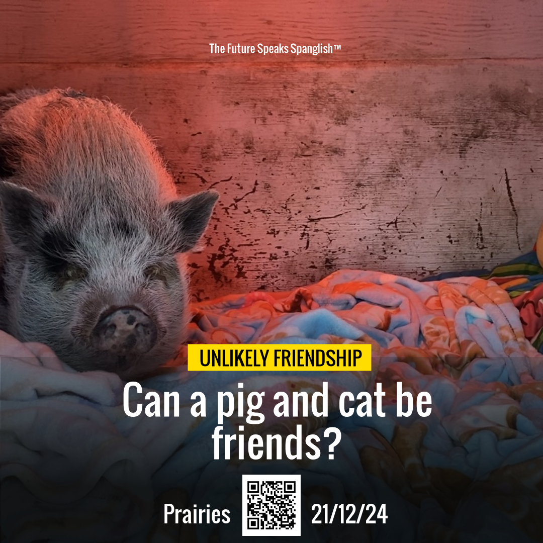 Unlikely Friends: Meet Gordo the Pig and Jade the Cat!