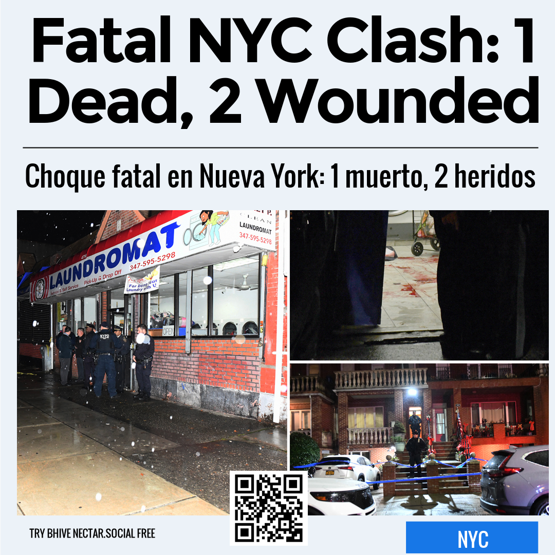 Fatal NYC Clash: 1 Dead, 2 Wounded