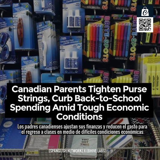 Canadian Parents Tighten Purse Strings, Curb Back-to-School Spending Amid Tough Economic Conditions