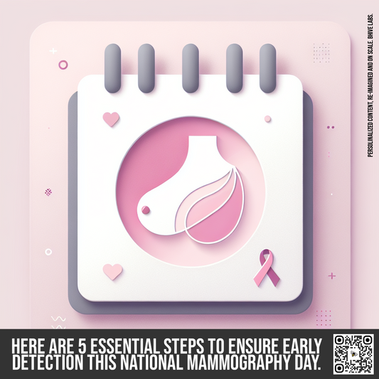 Here are 5 essential steps to ensure early detection this National Mammography Day.