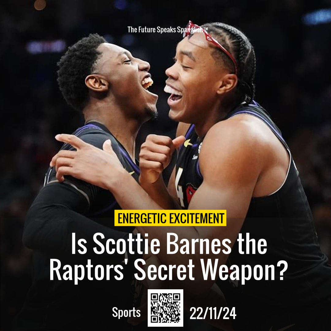 Raptors Revamped: Scottie Barnes Ignites New Season Energy!