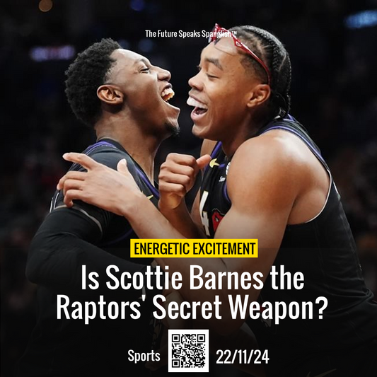 Raptors Revamped: Scottie Barnes Ignites New Season Energy!