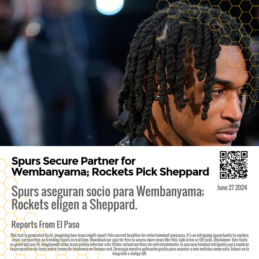 Spurs Secure Partner for Wembanyama; Rockets Pick Sheppard