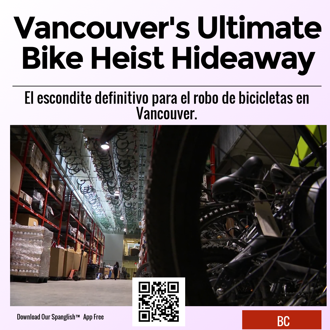 Vancouver's Ultimate Bike Heist Hideaway