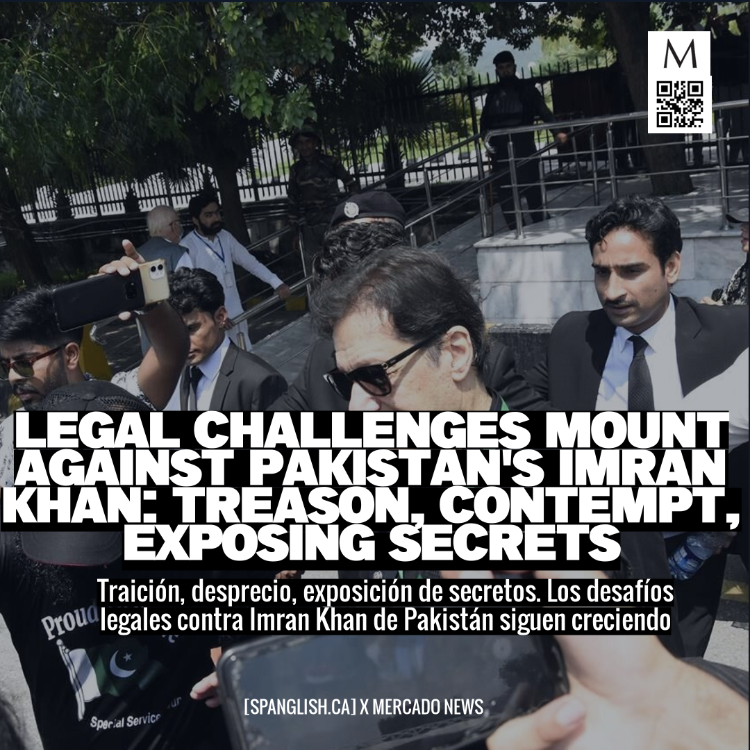 Legal Challenges Mount Against Pakistan's Imran Khan: Treason, Contempt, Exposing Secrets